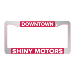 Lic Plate Frame-Chrome Prem(1)