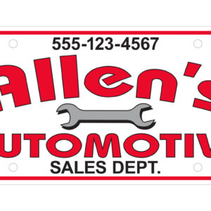 Car Plate - .023" (1)