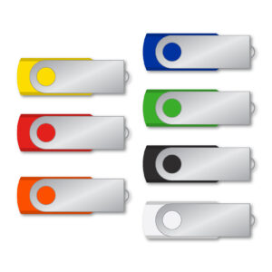 USB Flash Drive - 8 GB Basic Style - Blank - Qty 1