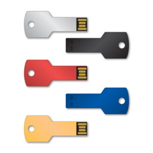 USB Flash Drive - 32 GB Key Style - Blank - Qty 1