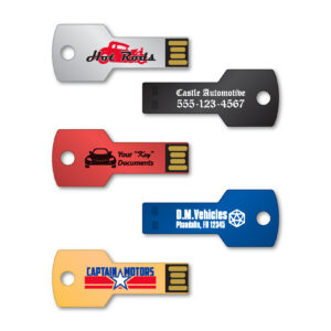 USB Flash Drive - 8 GB Key Style - 2-1/4" X 1" - Imprinted - Qty 1